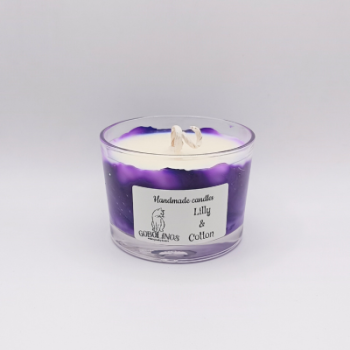 Χειροποίητο Κερί Σόγιας σε Ποτήρι 200ml - Lilly & Cotton